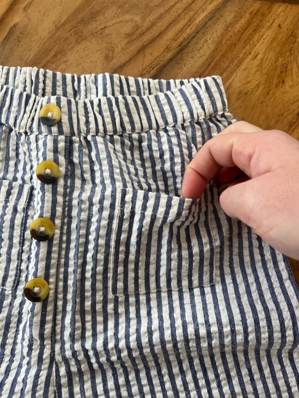 Seersucker Pants - Picture 3 of 6